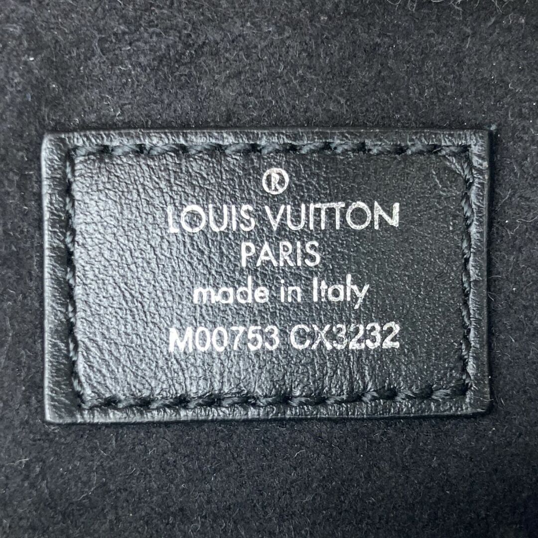 LOUIS VUITTON ルイ・ヴィトン ソフト トランク ポーチ コインケース カードケース モノグラム ノワール キーホルダー M00753