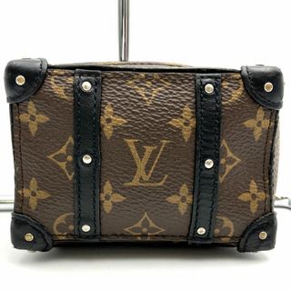 LOUIS VUITTON ルイ・ヴィトン ソフト トランク ポーチ コインケース カードケース モノグラム ノワール キーホルダー M00753