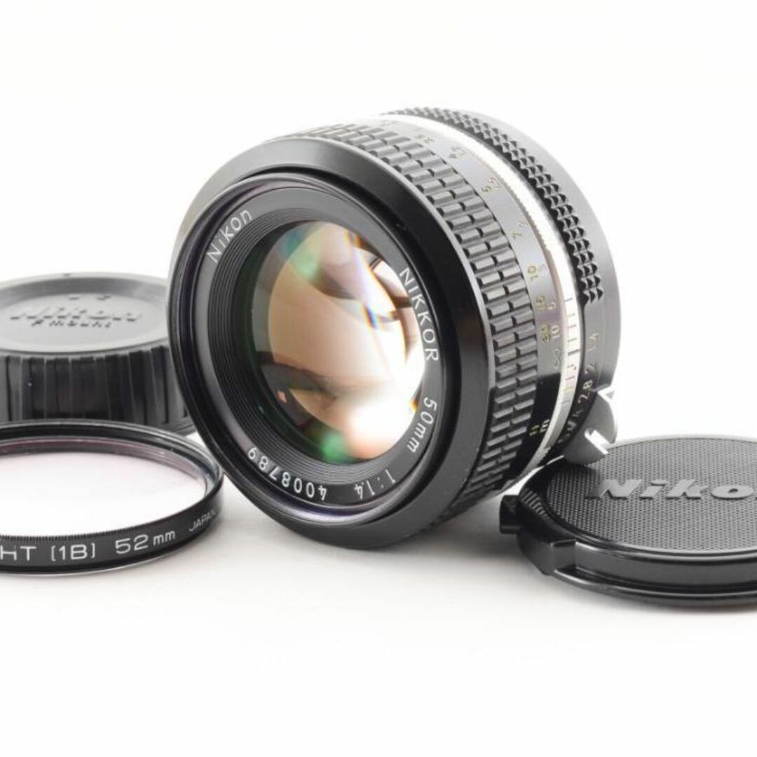 Nikon - 美品 NIKON NIKKOR 50mm f1.4 MF レンズ N Y718の通販 by Old