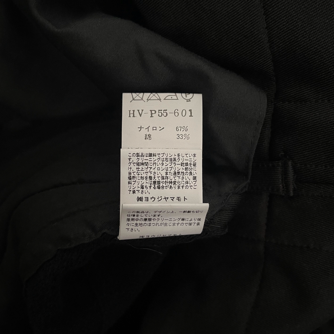 【ほぼ未使用】ヨウジオム ステッチ デザインパンツ　yohji Y-3