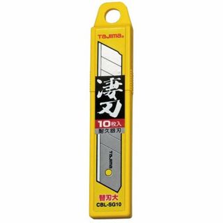 タジマ(Tajima)のtajima タジマ TJMデザイン L型カッター用替刃 替刃大 凄刃銀10枚入 CBL-SG10 301479 新品(工具/メンテナンス)