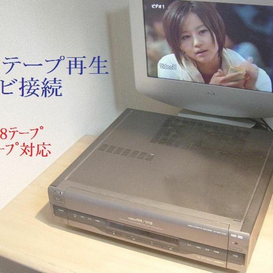 SONY - 8ミリビデオ+VHSデッキWV-BW1送料無料No315