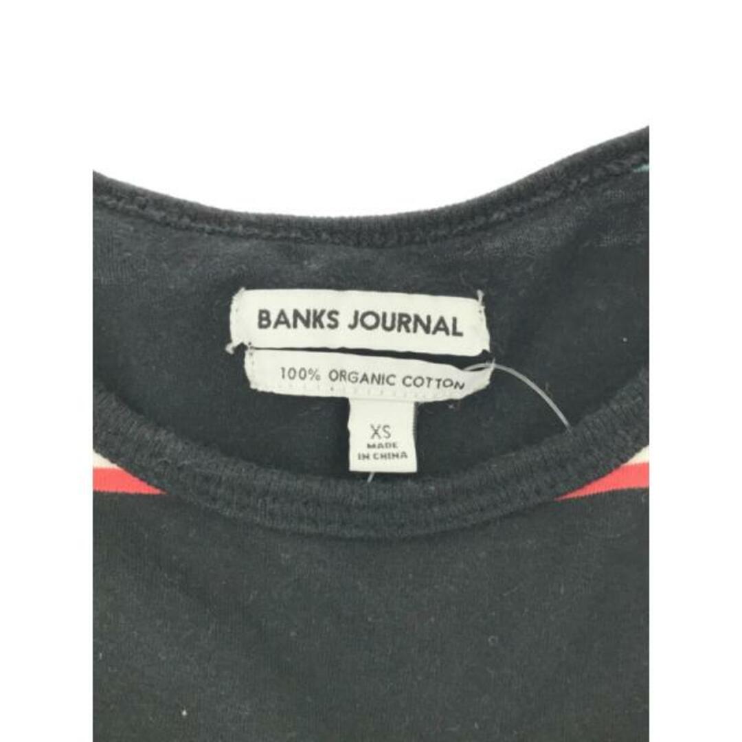 BANKS JOURNAL バンクス ジャーナル ロングスリーブボーダーTシャツ ブラック XS メンズのトップス(Tシャツ/カットソー(七分/長袖))の商品写真