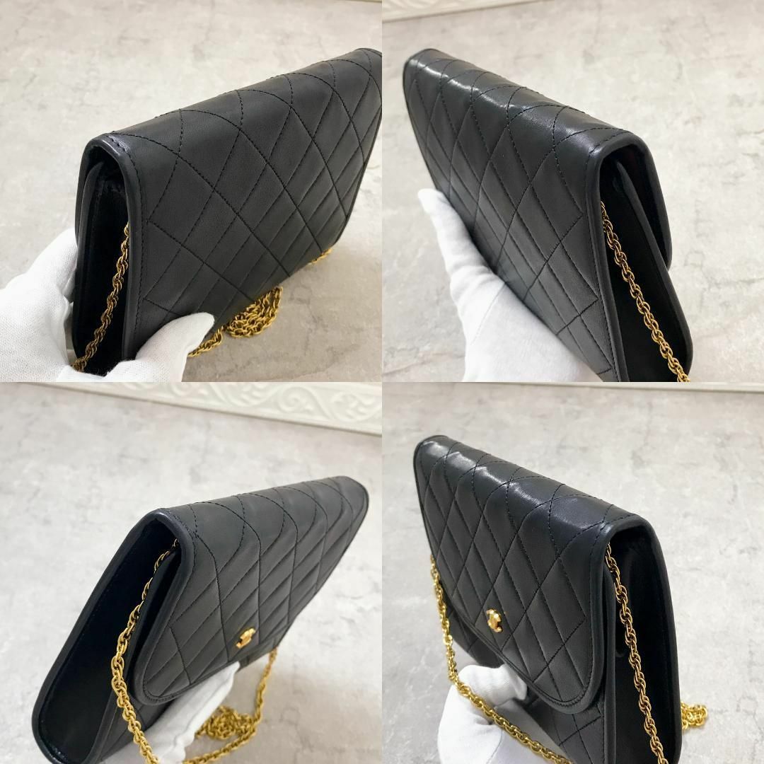 美品❤️正規品❤️シャネル マトラッセ ラムスキン チェーンショルダーバッグ