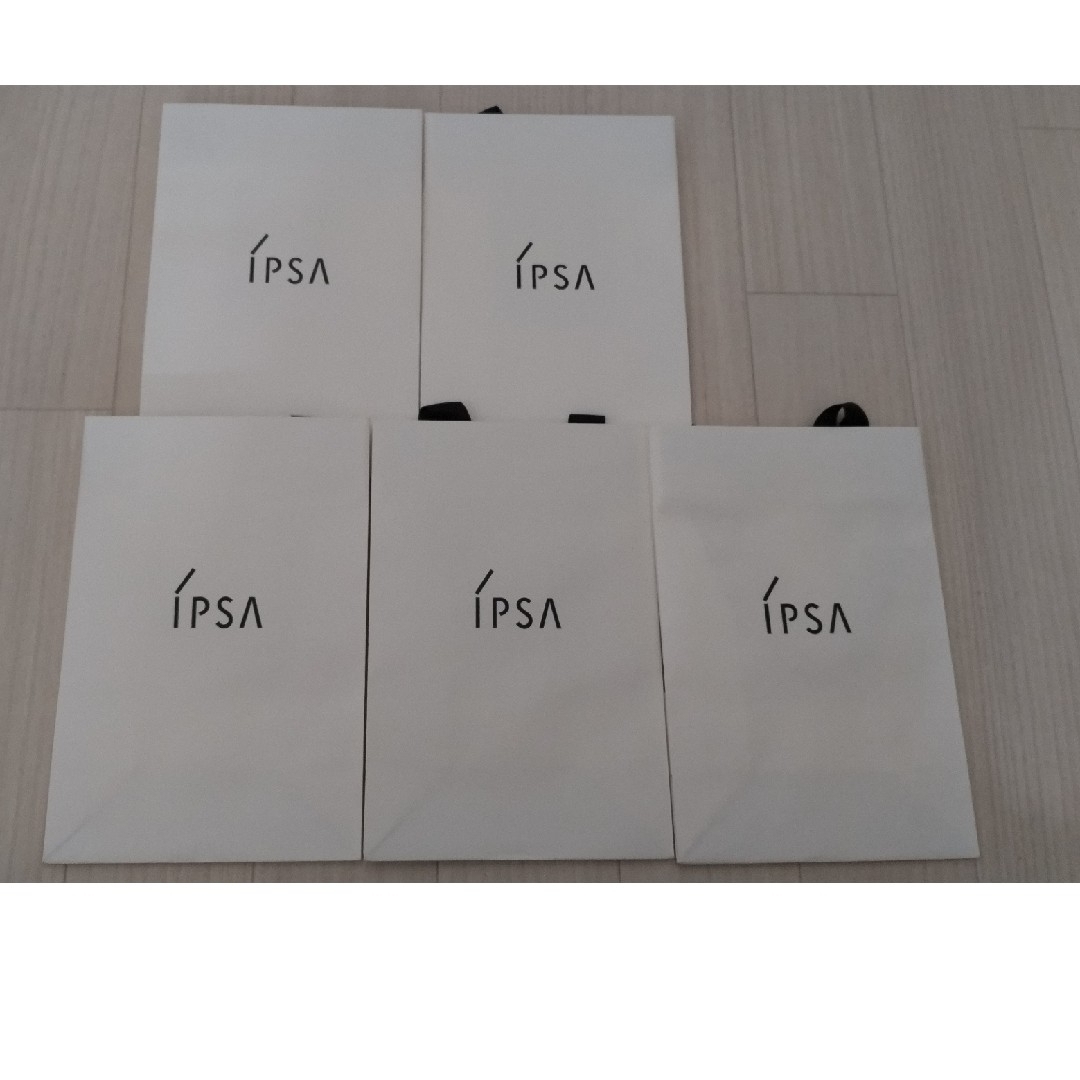 IPSA(イプサ)のIPSA　イプサ  ショップ袋　5枚 レディースのバッグ(ショップ袋)の商品写真