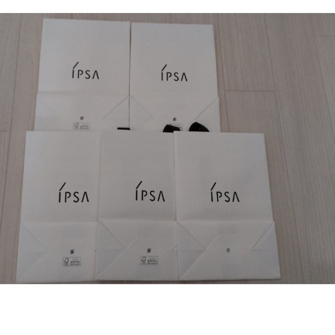 IPSA(イプサ)のIPSA　イプサ  ショップ袋　5枚 レディースのバッグ(ショップ袋)の商品写真