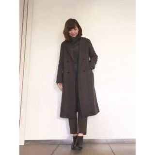 STUDIOUS - STUDIOUS◇ロングダブルクロンビーコート チェスターコート