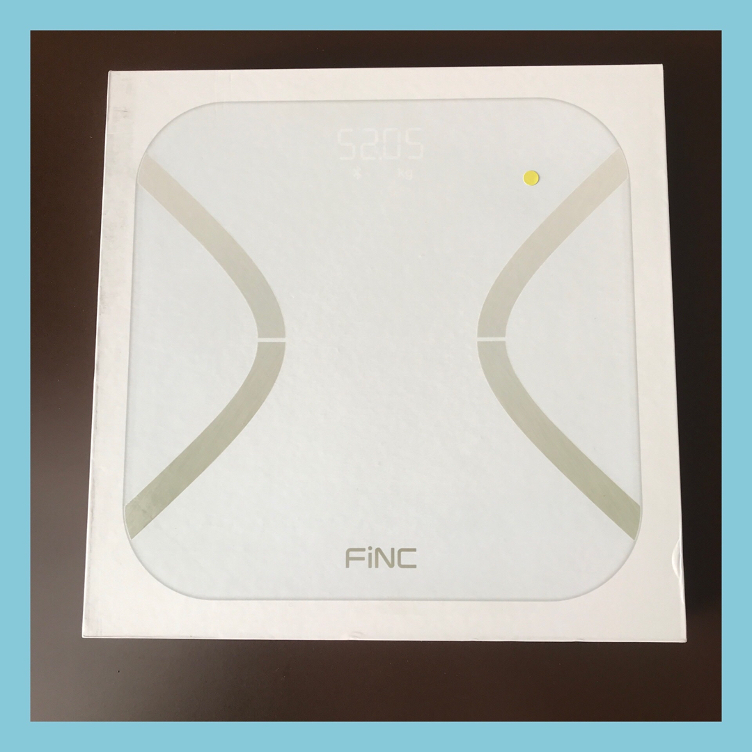 ⭐︎送料無料⭐︎FiNC SmartScale スマホ連動 体組成計 自動記録 スマホ/家電/カメラの生活家電(体重計)の商品写真