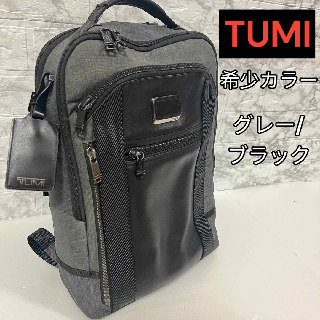 TUMI - TUMI リュック ALPHA BRAVO デイヴィス 希少カラー グレーの