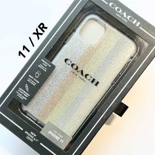 コーチ(COACH)のコーチ COACH iPhone 11 / XR ケース グリッターアメリカーナ(iPhoneケース)