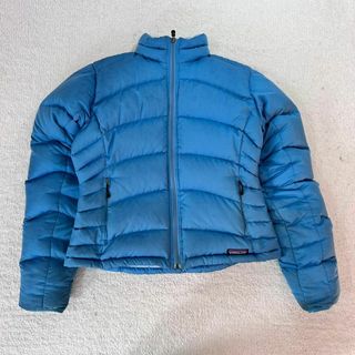 パタゴニア(patagonia)のpatagonia パタゴニア ダウンジャケット レディース 水色(ダウンジャケット)