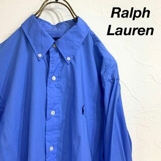 ラルフローレン(Ralph Lauren)のRalph Lauren ラルフローレン ボタンダウンシャツ ブルー(シャツ)
