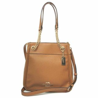 コーチ(COACH)の【新品】コーチ バッグ トートバッグ COACH キャミー レザー チェーン 2WAY バケット 斜め掛け C8315 IMQ8C(ペニー) アウトレット レディース(トートバッグ)