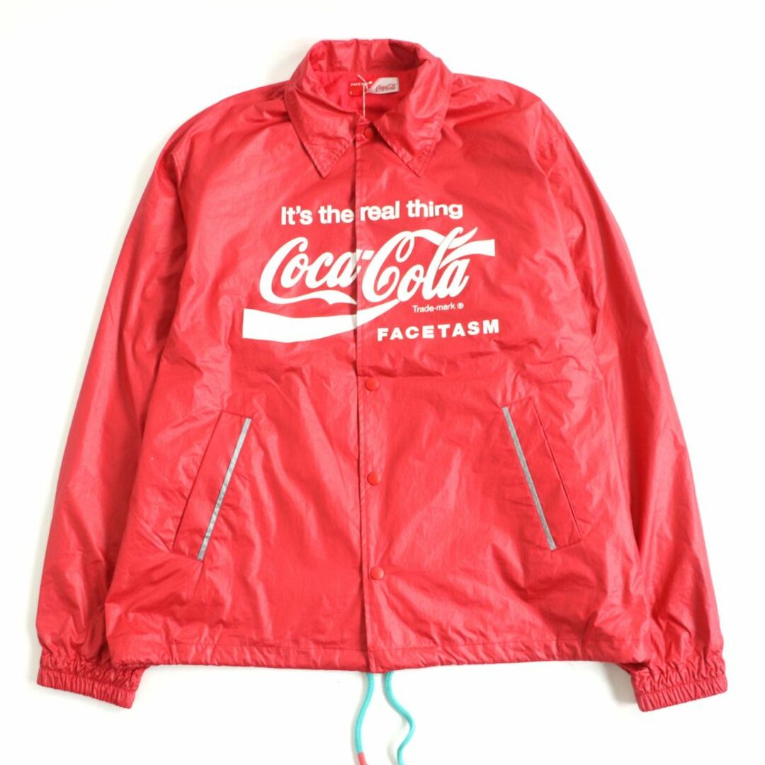 【美品】FACETASM×Coca Cola/ライン入り コーチジャケット