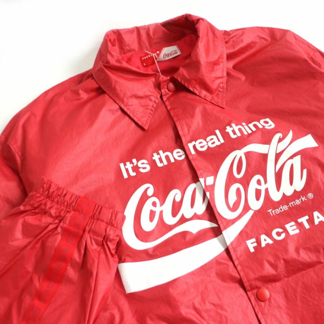 【美品】FACETASM×Coca Cola/ライン入り コーチジャケット