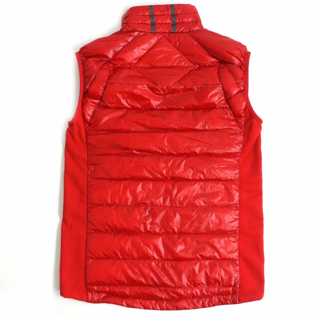 CANADA GOOSE(カナダグース)の【ドンドン見直し】未使用□カナダグース 2702M HYBRIDGE LITE VEST ロゴワッペン WZIP ハイブリッジ ライトダウンベスト 赤 S カナダ製 メンズのジャケット/アウター(ダウンベスト)の商品写真