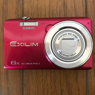 カシオ(CASIO)のCASIO コンパクトデジカメ EXILIM EX-ZS25RD(コンパクトデジタルカメラ)