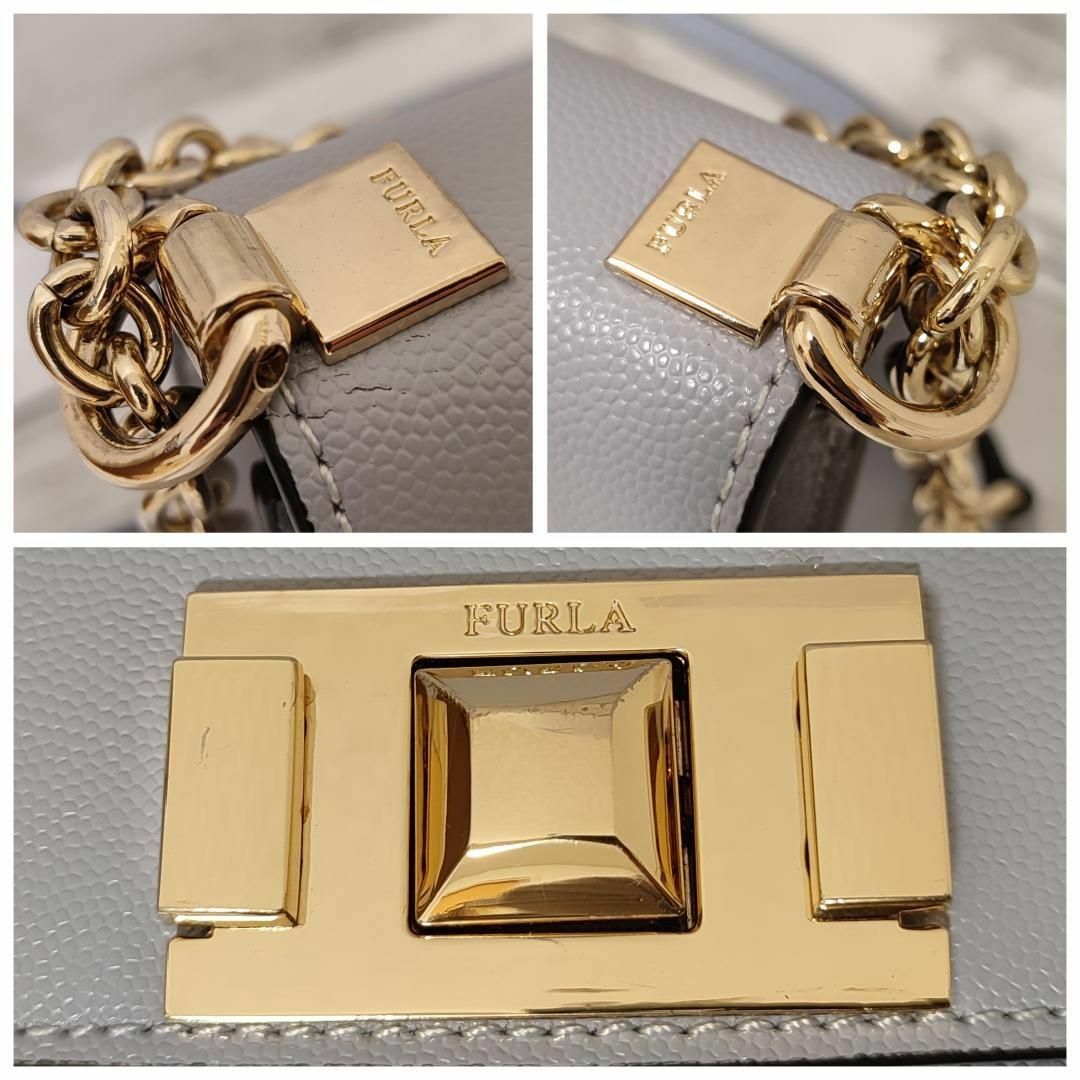 Furla - 【美品】FURLA フルラ ミミ チェーンショルダーバッグ
