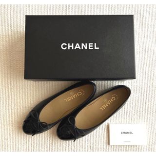 CHANEL - 未使用 シャネル バレーシューズ フラットシューズ39Cの通販