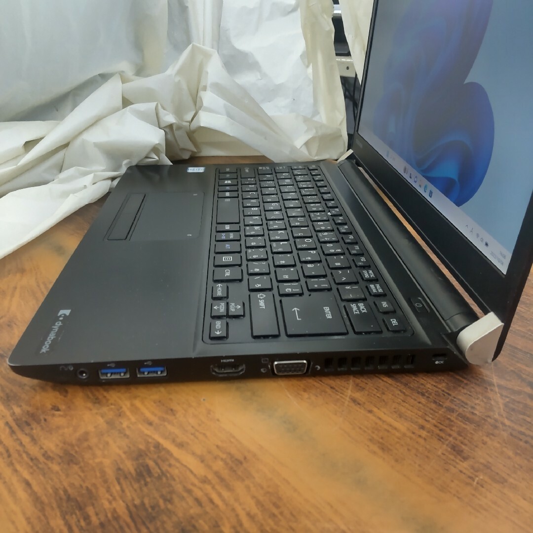 東芝 - Win11☆訳あり爆速SSD DynaBook R73/D メモリ8GB ①の通販 by