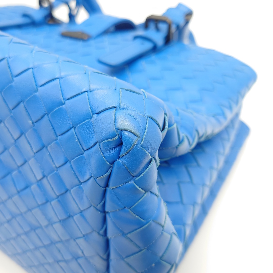 BOTTEGAVENETA ボッテガヴェネタ スモール ローマバッグ イントレチャート 337303 ハンドバッグ レザー レディース