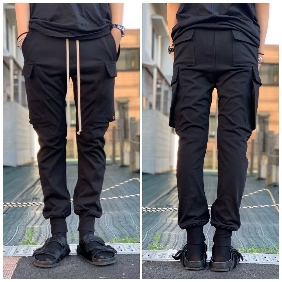 RickOwens 19AW CARGO JOG ドローストリング カーゴ 40-