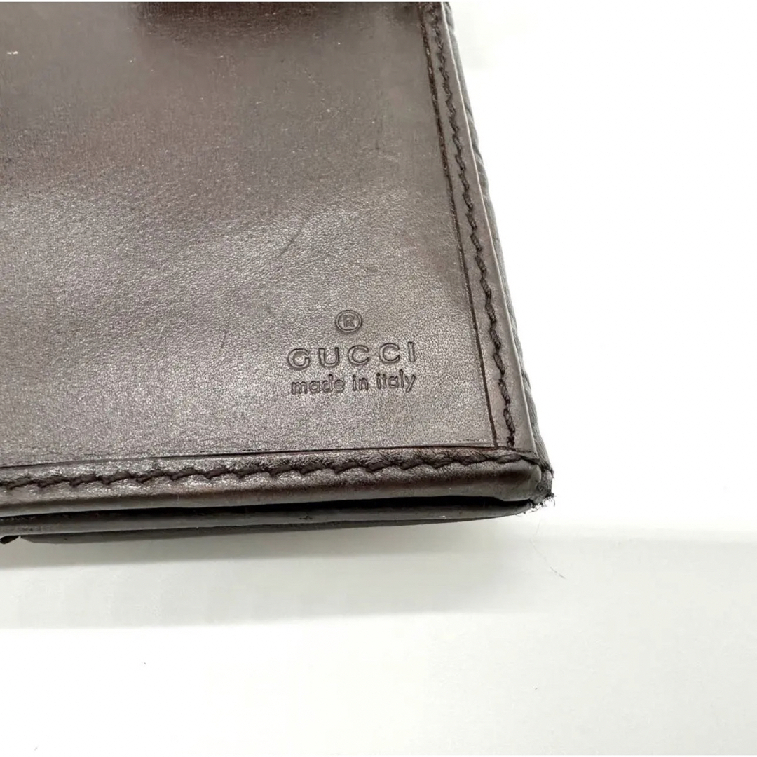 Gucci - 【極美品】グッチ GUCCI シマ GG インターロッキング 長財布