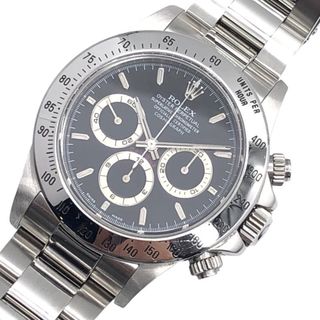 ロレックス(ROLEX)の　ロレックス ROLEX コスモグラフ デイトナ 16520 ブラック ステンレススチール SS 自動巻き メンズ 腕時計(その他)