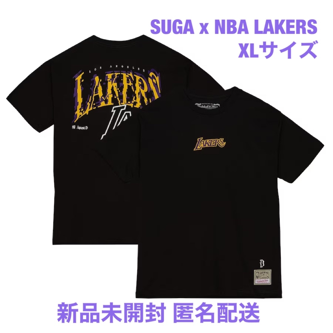 SUGA x NBA LAKERS コラボ Tシャツ XL 新品未開封