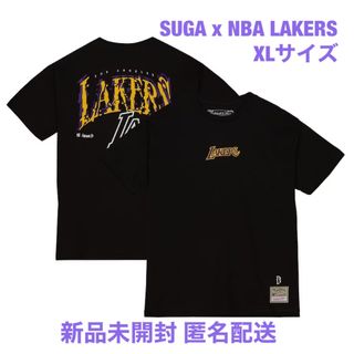 ボウダンショウネンダン(防弾少年団(BTS))のSUGA x NBA LAKERS コラボ Tシャツ XL 新品未開封(Tシャツ/カットソー(半袖/袖なし))