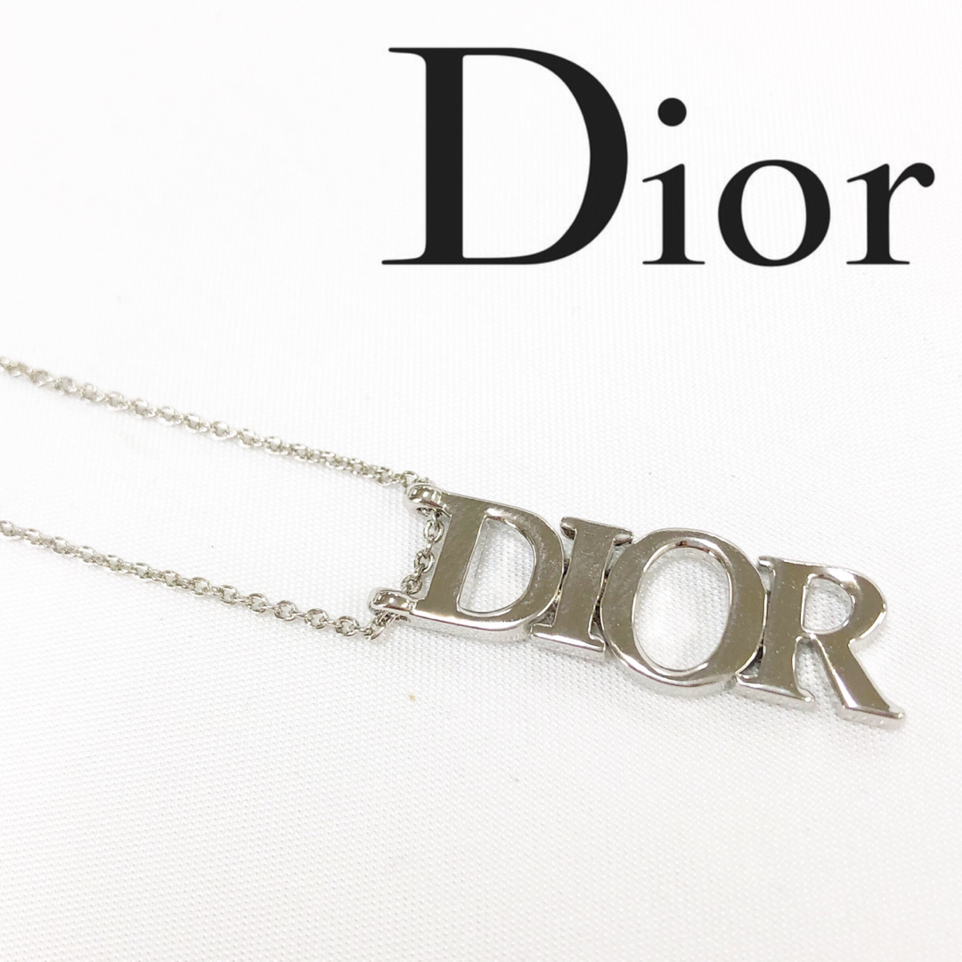 新品仕上げ済☆クリスチャンディオール　ネックレス DIOR ロゴ