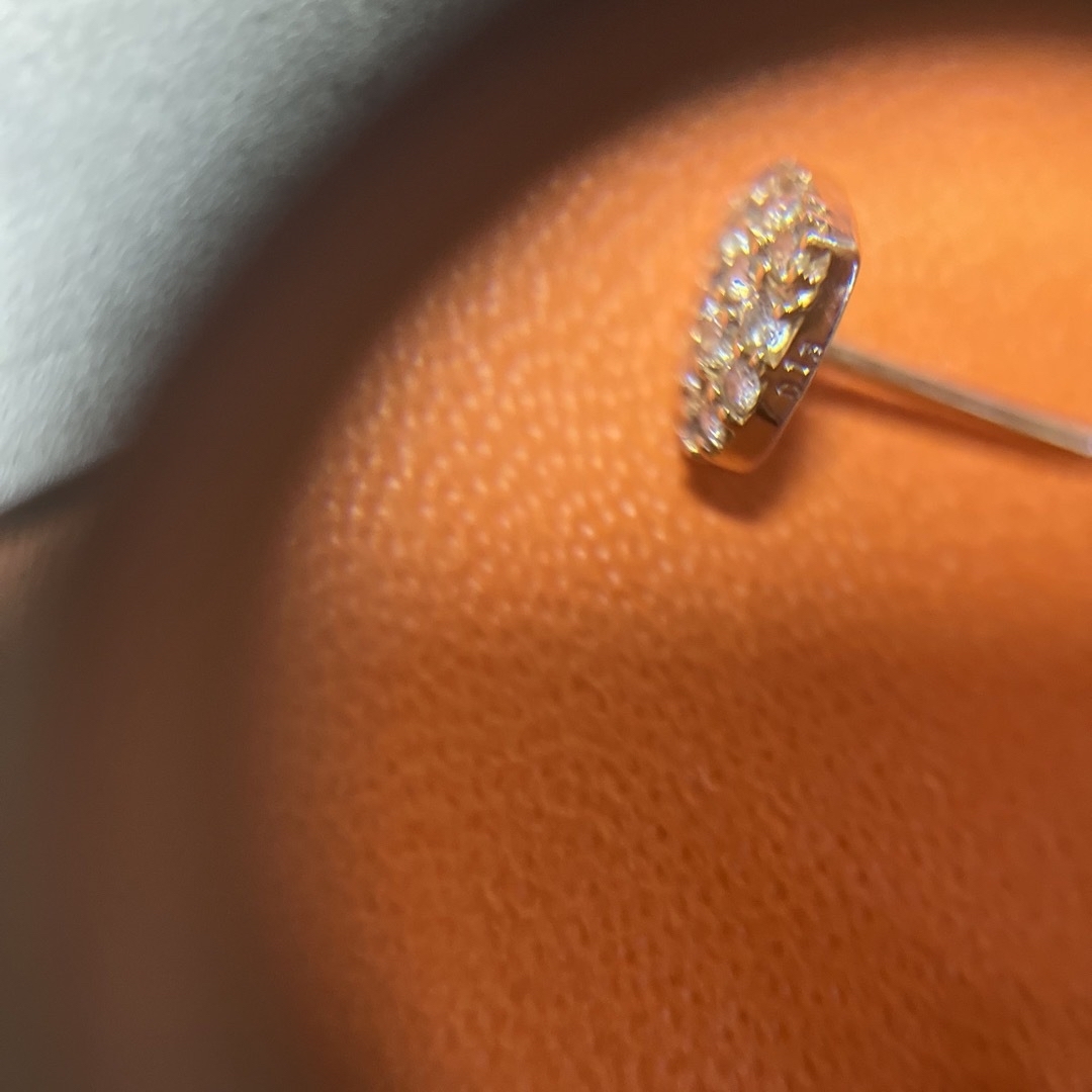 PonteVecchio(ポンテヴェキオ)の♡本日限定お値下♡ K18 ハート ダイヤ ピアス♡0.3ct 未使用♡ レディースのアクセサリー(ピアス)の商品写真