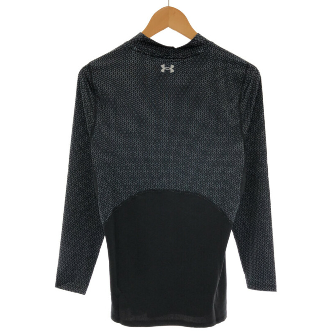 UNDER ARMOUR(アンダーアーマー)のUNDER ARMOUR アンダーアーマー 22SS UAヒートギア フィッティド ロングスリーブモックシャツ ネイビー XL メンズのトップス(Tシャツ/カットソー(七分/長袖))の商品写真