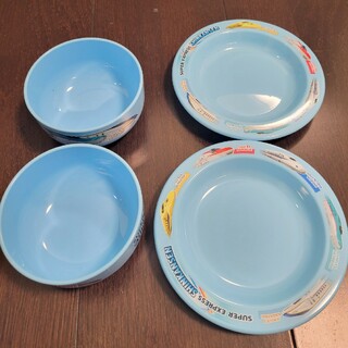 SHINKANSEN 食器セット お茶碗＆お皿(プレート/茶碗)
