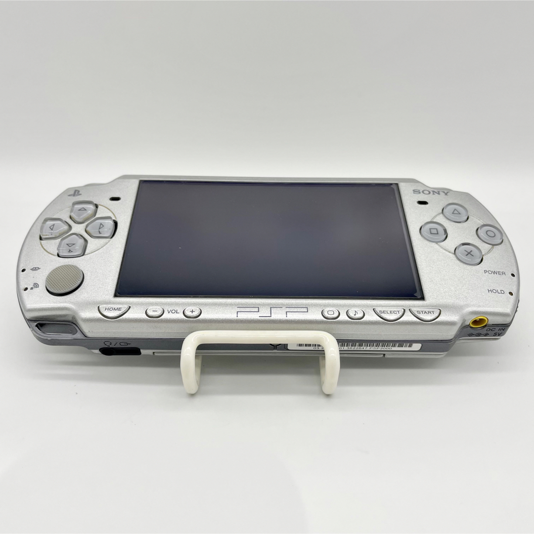 【完品・液晶美品】PSP-2000 IS 本体 アイスシルバー SONY 動作品 1