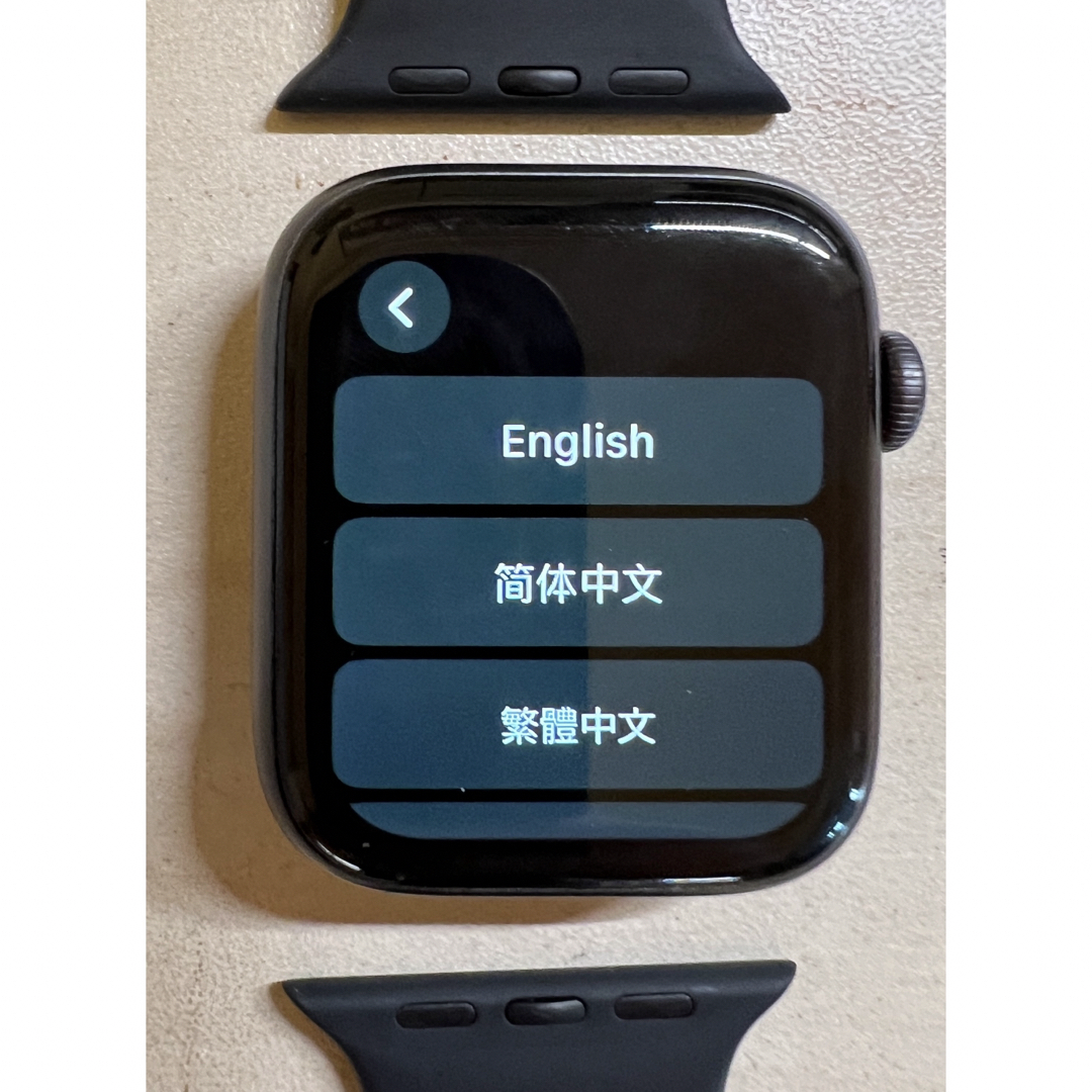 Apple Watch - Apple Watch Series5 44mm スペースグレイアルミケース