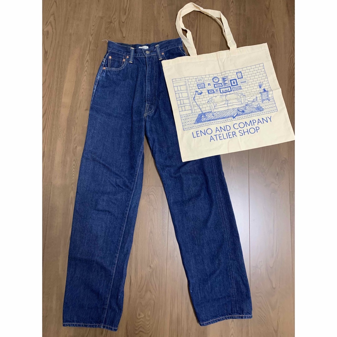 LENO&CO リノ KAY HIGH WAIST JEANS ショッパー 2点