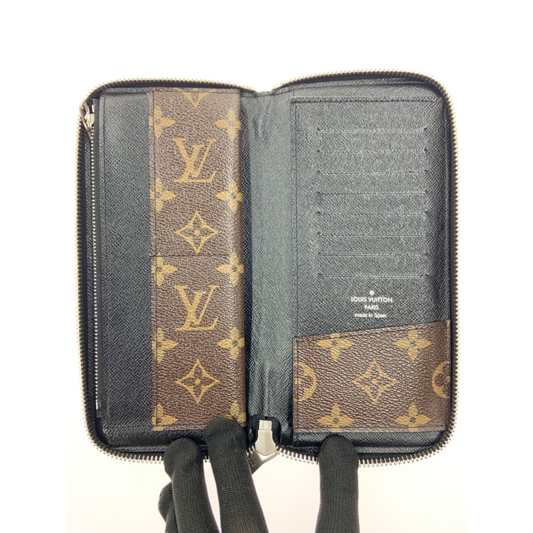 〇〇LOUIS VUITTON ルイヴィトン モノグラム マカサー ジッピーウォレット ヴェルティカル ラウンドファスナー長財布 M60109 ブラウン 3