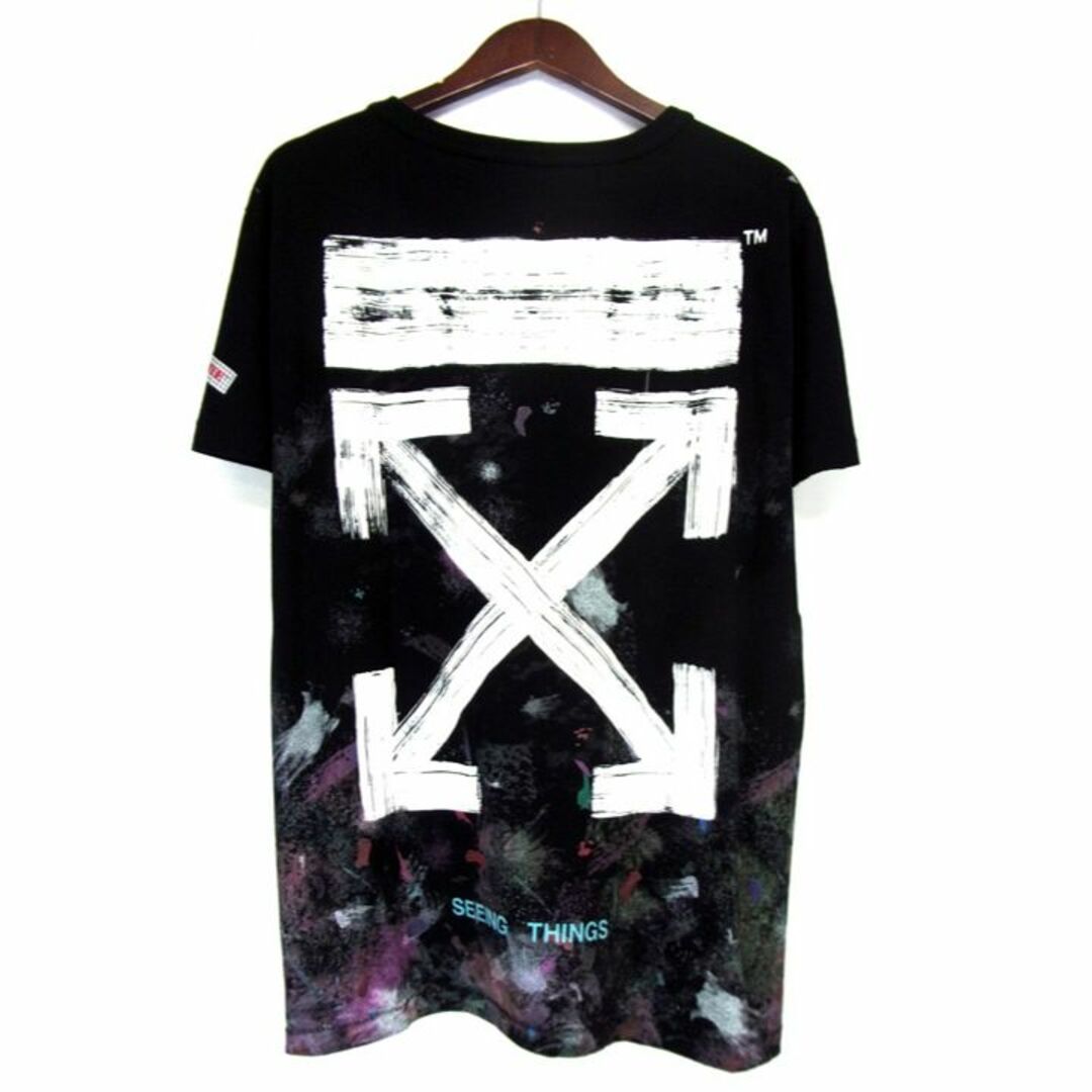 Tシャツ/カットソー(半袖/袖なし)OFF-WHITE Galaxy Brushed Tee