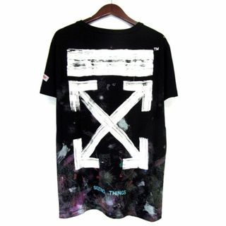 OFF-WHITE - オフホワイト OFF WHITE □ 17AW 【 Galaxy Brushed Tee