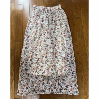 イング(INGNI)の【美品】イング♡花柄ロングスカート❤︎.*(ロングスカート)