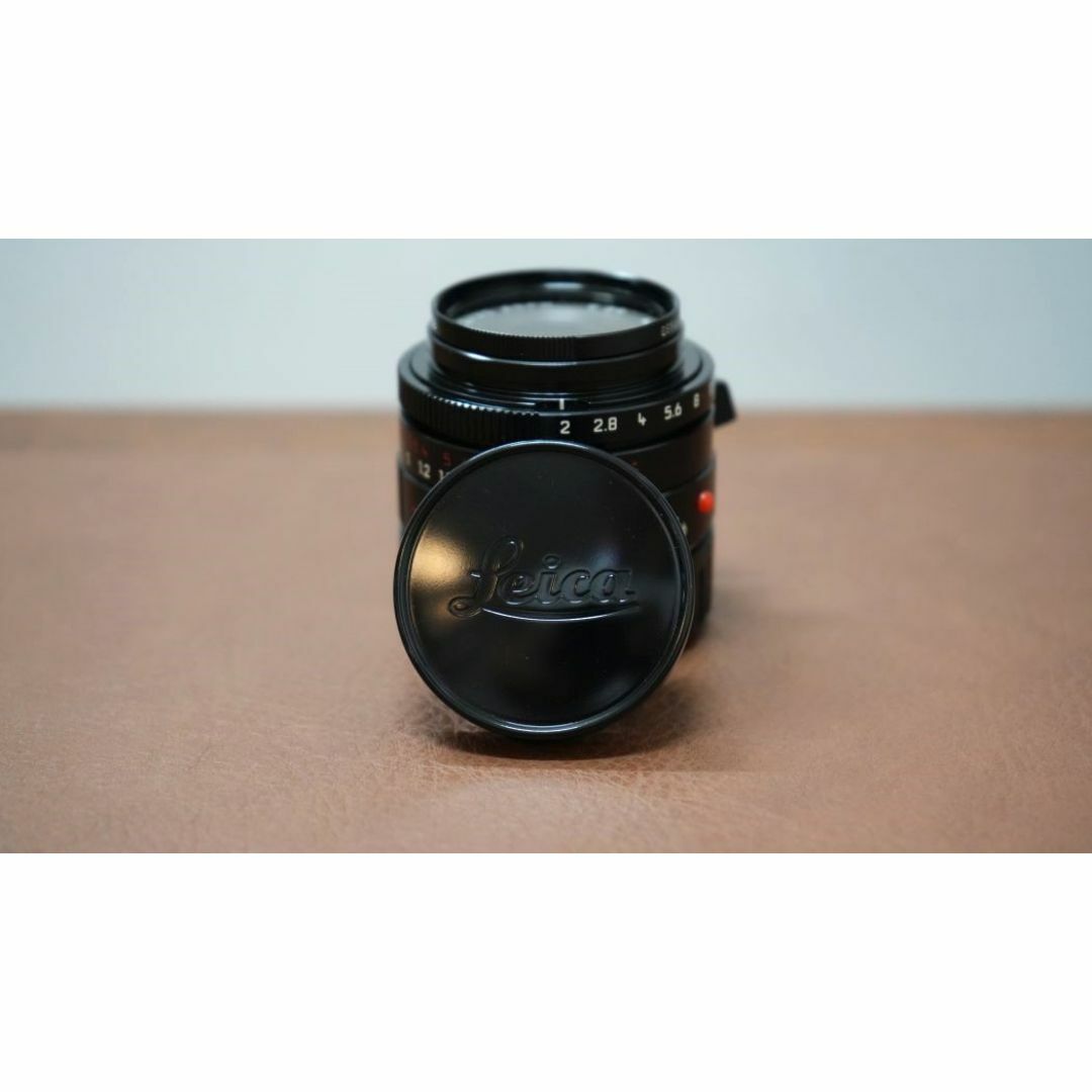 LEICA(ライカ)のLEICA Summicron M35 f2 ASPHミレニアムブラックペイント スマホ/家電/カメラのカメラ(レンズ(単焦点))の商品写真