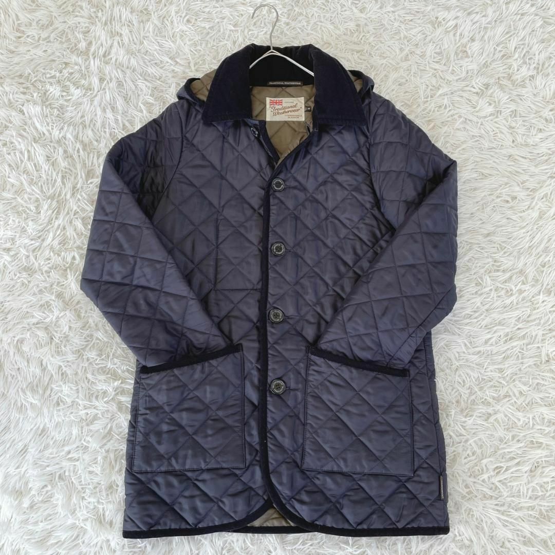 トラディショナルウェザーウェア キルティング ジャケット WAVERLY ロング
