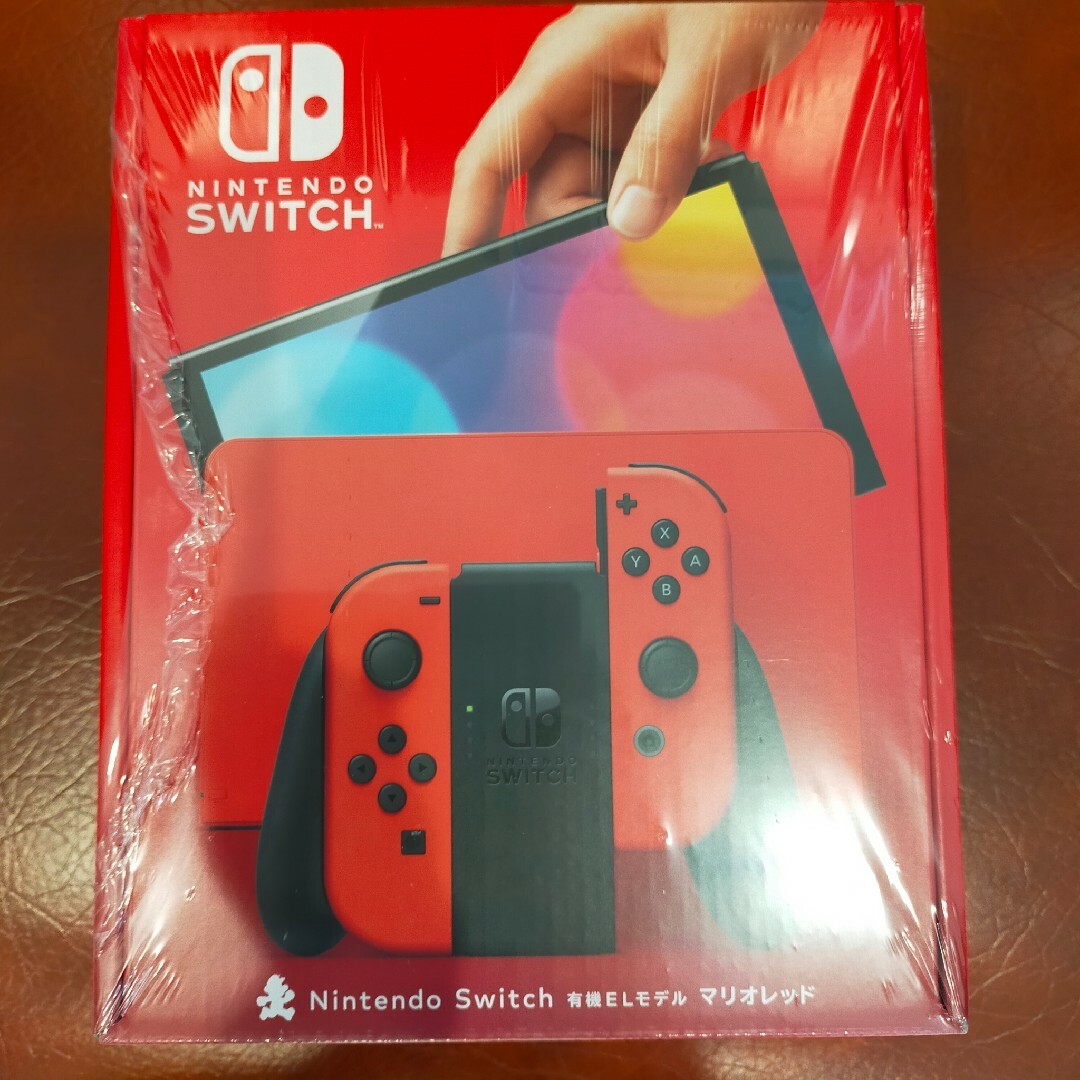 Nintendo Switch（有機ELモデル） マリオレッドの通販 by tm1975's