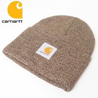 カーハート(carhartt)の新品 CARHARTT カーハート アクリル ニット帽 ブラウン(ニット帽/ビーニー)