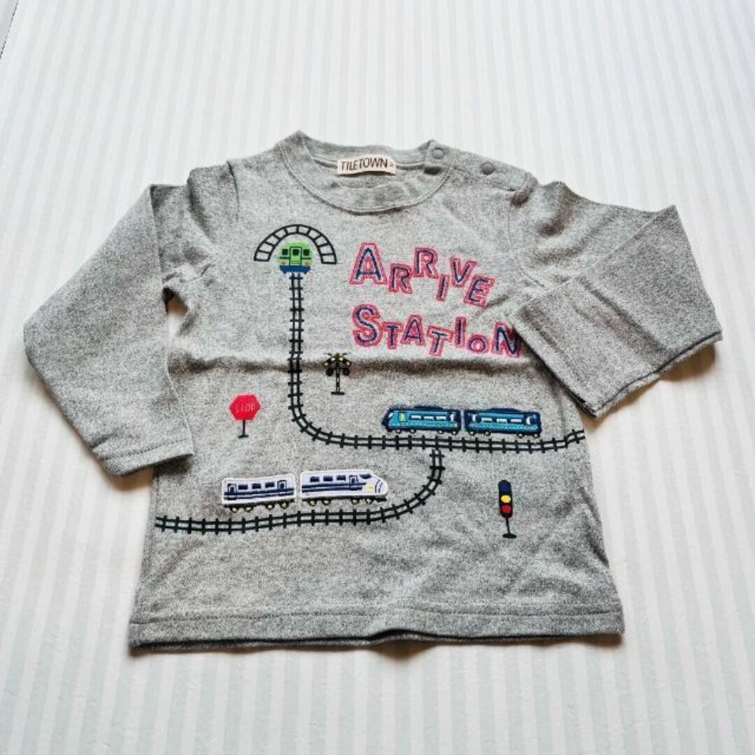 【新品】 5枚セット 男の子 Tシャツ トップス 90cm キッズ　子供服 キッズ/ベビー/マタニティのキッズ服男の子用(90cm~)(Tシャツ/カットソー)の商品写真