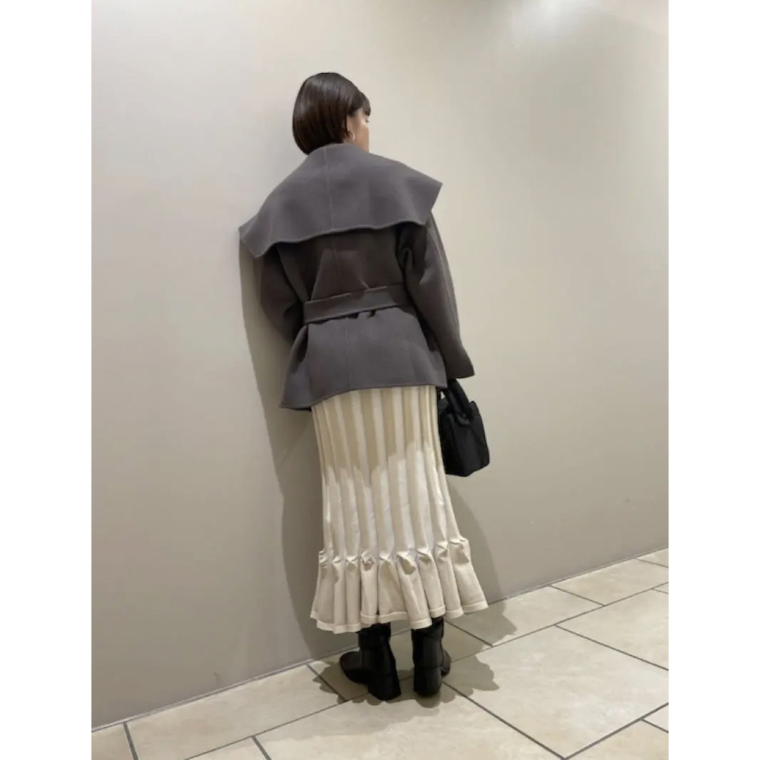 FRAY I.D - 【新品未着用タグ付け】FRAY I.D ショールカラーショート