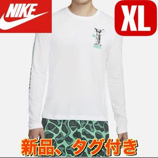 ナイキ(NIKE)の新品　ナイキ NIKEDRI-FIT WILD CARD　長袖Ｔシャツ　XL(Tシャツ/カットソー(七分/長袖))