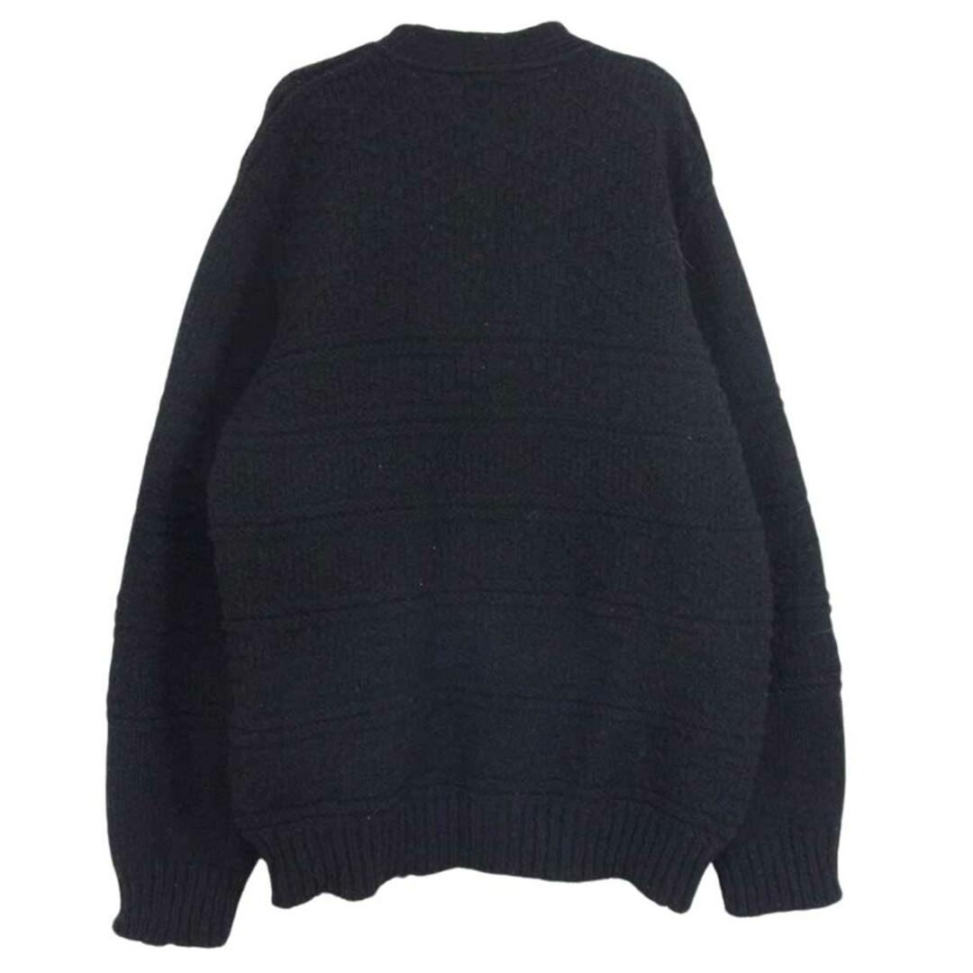 NUMBER(N)INE ナンバーナイン カーディガン 03AW カート期 宮下貴裕 本人期 ウッドボタン カーディガン ブラック系 3【中古】 NUMBER(N)INE ナンバーナイン カーディガン 03AW カート期 宮下貴裕 本人期 ウッドボタン カーディガン ブラック系 3【中古】