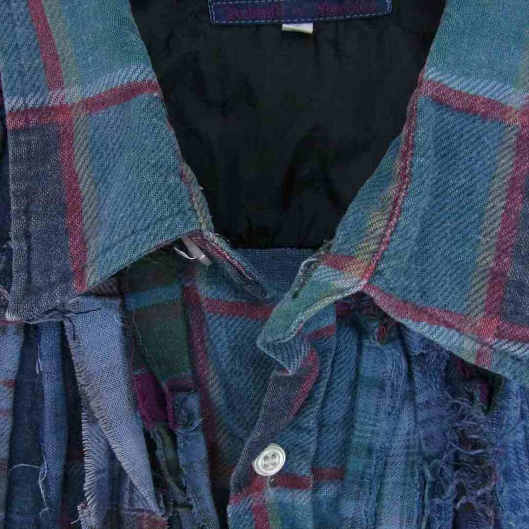 リビルドバイニ－ドルズ Rebuild by Needles 長袖シャツ Flannel Shirt